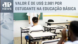 Gasto por aluno no Brasil é o 3º pior entre 42 países, aponta pesquisa