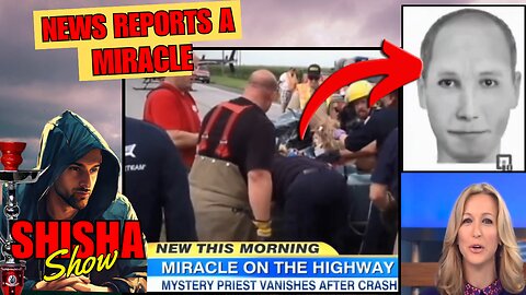The News Reports On A Miracle - Myserious Man Saves Woman From Car Crash