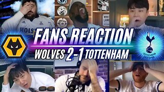 SPURS FANS REACTION TO WOLVES 1-4 SPURS | PREMIER LEAGUE