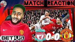 LIVERPOOL 0-0 MANCHESTER UNITED | FAN REACTION | Premier League - Ivorian Spice Reacts