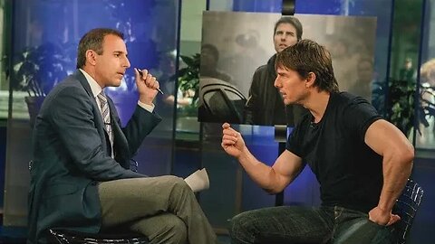 Tom Cruise explains his views about Psychiatry to Matt Lauer . #religion , #science