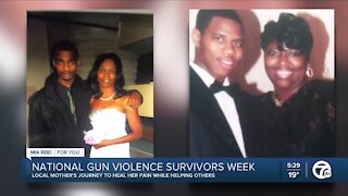 One woman who works to help others heal marks National Gun Violence Survivors' Week