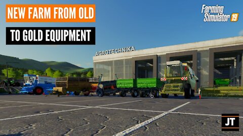 NEW FARM FROM OLD TO GOLD EQUIPMENT | SLOVAK VILLAGE | Farming Simulator 19 | #1