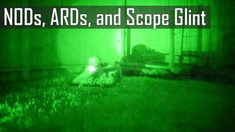 Can Night Vision Detect Scope Glint? (and can ARDs defeat it)