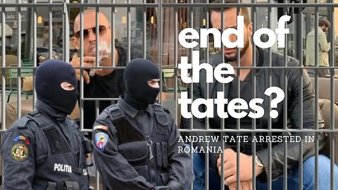 end of the tates? Andrew Tate arrested #news #andrewtate