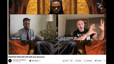 My attempt at discussing the Trinity with Godlogic and Sam Shamoun