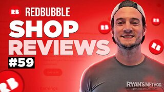 Redbubble Shop Reviews #59 | Doubling Down on What's Working to Increase RB Sales