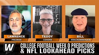 Free Sports Picks | WagerTalk Today | NFL Betting Advice | CFB Week 0 & CFL Predictions | Aug 24