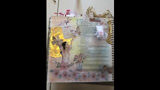Let's Bible Journal Revelation 4 (from Lovely Lavender Wishes)