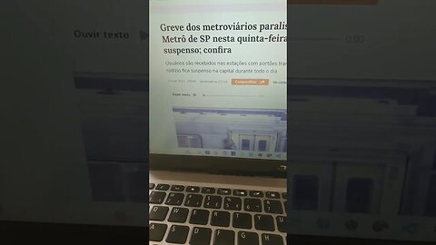 greve de metroviários paralisa 4 linhas do metrô de São Paulo nesta quinta-feira e rodízio suspenso
