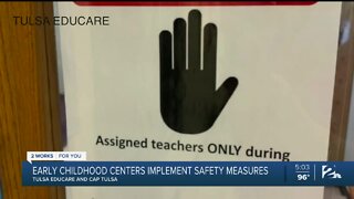 Tulsa early childhood centers implement safety measures amid pandemic