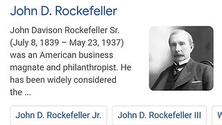 THE FIRST AMERICAN LEGENDARY JOHN D ROCKEFELLER John Davison Rockefeller Sr. (1839 –1937)