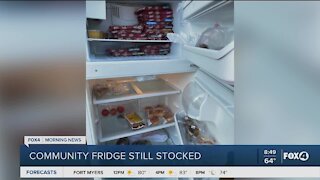 Community fridge in Cape Coral still available for people in need