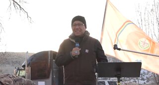 Navajo Nation Vice President Welcomes 'The People's Convoy'