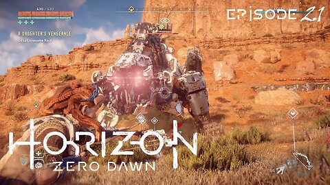 Horizon Zero Dawn // Thunderjaw - Zaid Attacks! // Episode 21 - Blind Playthrough