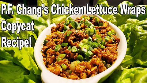 P F Chang's Lettuce Wraps Copycat