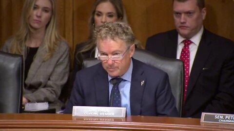 Rand Paul Confronts FBI Director Wray About The FBI Meeting With Social Media Companies