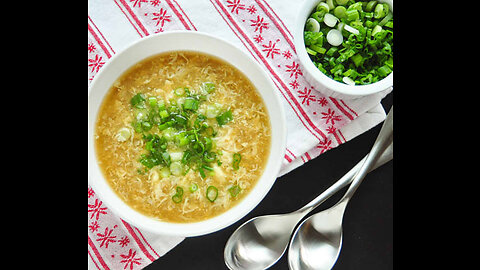 Egg soup recipe