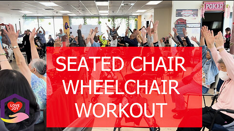 Seated Chair and Wheelchair Fitness Workout for Limited Mobility 2