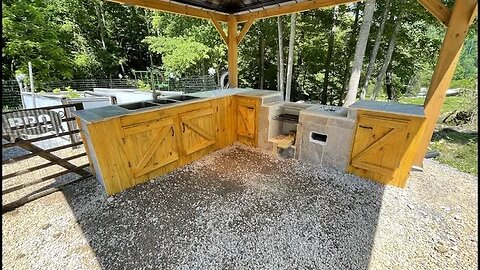 Outdoor Kitchen Design & Build #Shorts