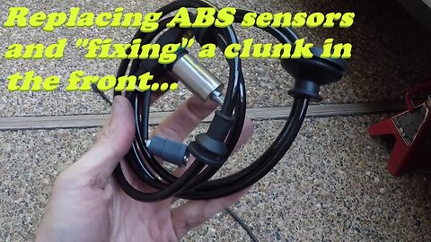 Volvo 745 turbo ABS sensors and clunking in the front