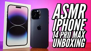 ASMR iPhone 14 Pro Max Unboxing