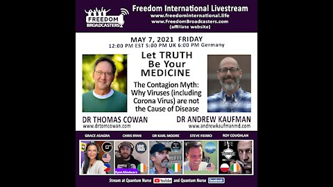 Dr. Andrew Kaufman and Dr. Thomas Cowan -"Contagion Myth"