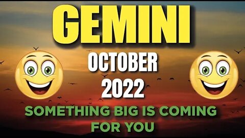 Gemini ♊ 😍 SOMETHING BIG IS COMING FOR YOU😍 Horoscope for Today OCTOBER 2022 ♊ Gemini tarot ♊