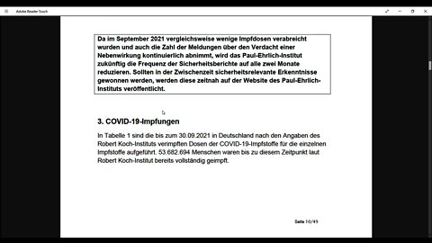 Sicherheitsbericht des Paul-Ehrlich-Instituts vom 26.10.2021 - kommentiert