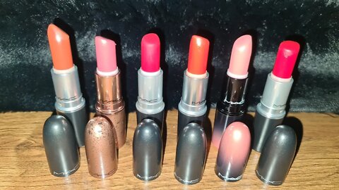 My Top 6 Mac Lipstick Lip Swatches