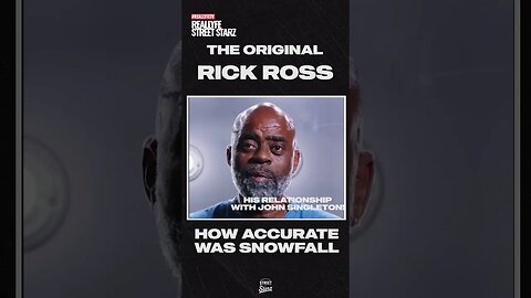 Rick Ross RELATIONSHIP with John Singleton & speaks on SNOWFALL accuracy! Full interview out NOW!