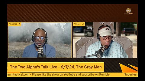 The Two Alpha's Talk Live - 6/7/24, The Gray Man