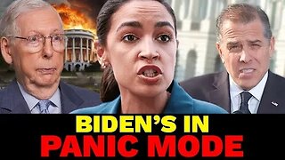 AOC gets HUMILIATED after praising Biden's CRIMES!