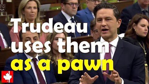 Trudeau uses the people of Ukraine as a PAWN in his scheme to save the carbon tax, says Poilievre