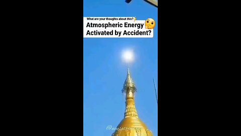 Atmospheric Energy Attracted to Golden Dome ... WHAT ARE YOUR THOUGHTS?