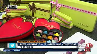 Sweet Valentines Day at Norman Love Confections - 7am live report