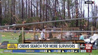 Crews search for survivors after tornadoes touch down in Alabama and Georgia