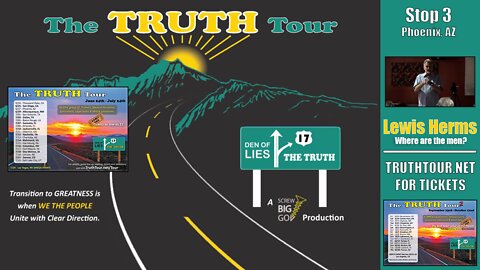 Lewis Herms, "WHERE ARE THE MEN"? Truth Tour 1, Phoenix AZ, 6-27-22