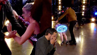 The Internet Reacts To Katy Perry’s NASTY Fall And Wardrobe Malfunction On American Idol