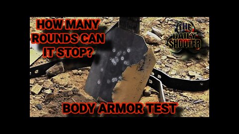 Can Steel Armor Stop 60 Rounds? Educational Video