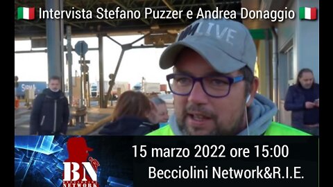 🇮🇹 DIRETTA LIVE CON STEFANO PUZZER E ANDREA DONAGGIO 🇮🇹