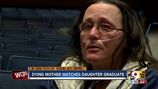 Early graduation held for girl whose mom is in hospice care