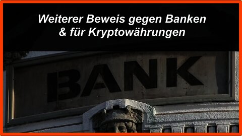 Beweis für Kryptowährungen gegen Banken