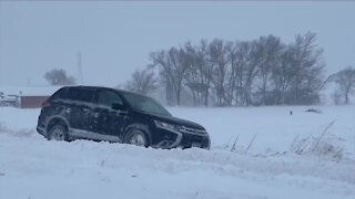 Drivers facing rough road conditions, keeping rescue teams busy