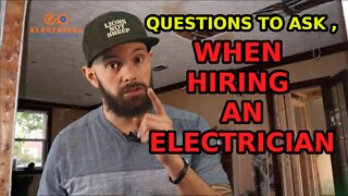 Questions to ask an electrician - Virtual Electrician - Electricians near me