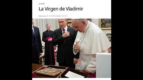 EL PAPA FRANCISCO CONSAGRA A RUSIA Y UKRANIA A LA ROSA MISTICA!