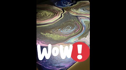Wild and Dramatic Results in this Multi-Ring Pearl Pour 🤩 I’m blown away! Come paint with me