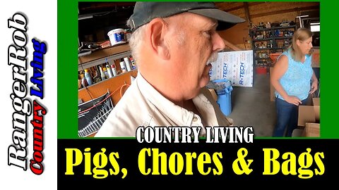 Homestead Chores, Pig Care & Poopy Bags