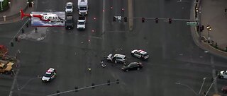TRAFFIC ALERT: Crash on Las Vegas Boulevard near Sands