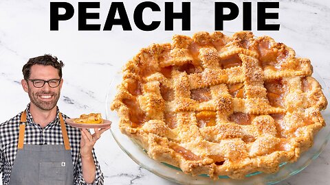 Perfect Peach Pie Recipe| GM Recipes